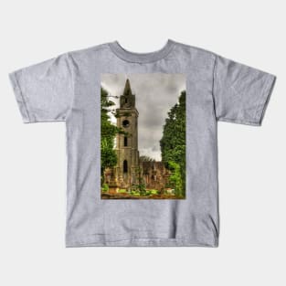 Carriden Old Church Spire Kids T-Shirt